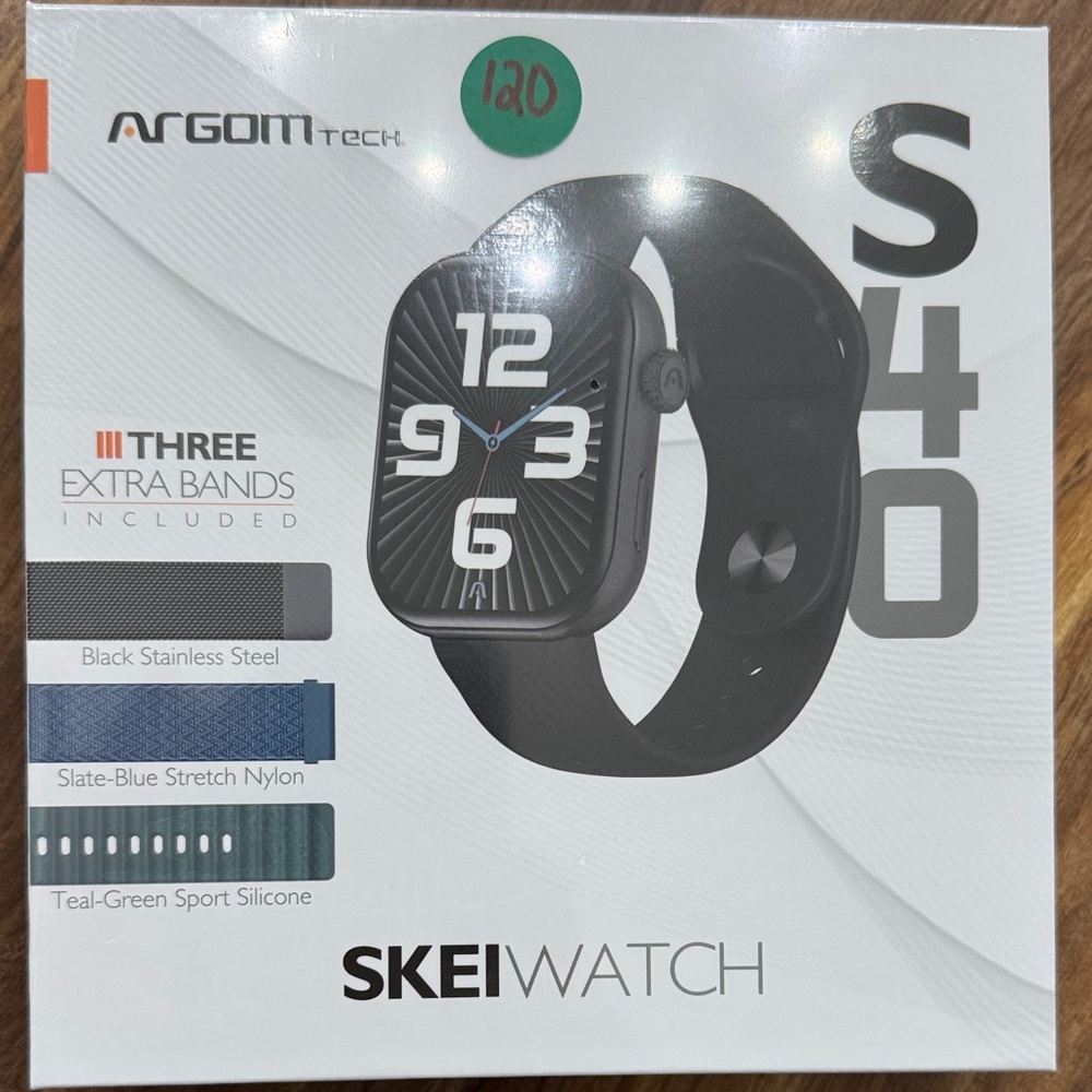 S40 SkeiWatch Smartwatch - Black